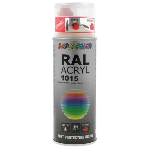 Dupli Color RAL-Acryl-Spray glz 400 ml 349515 RAL 1015 hellelfenbein